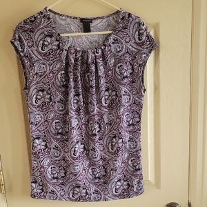 Ann Taylor Paisley Blouse